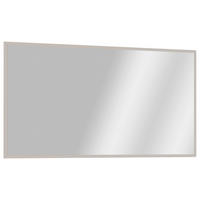 SPIEGEL 143,4/76/1,8 cm    in rechteckig  - Sandfarben, MODERN, Glas/Holzwerkstoff (143,4/76/1,8cm) - Carryhome