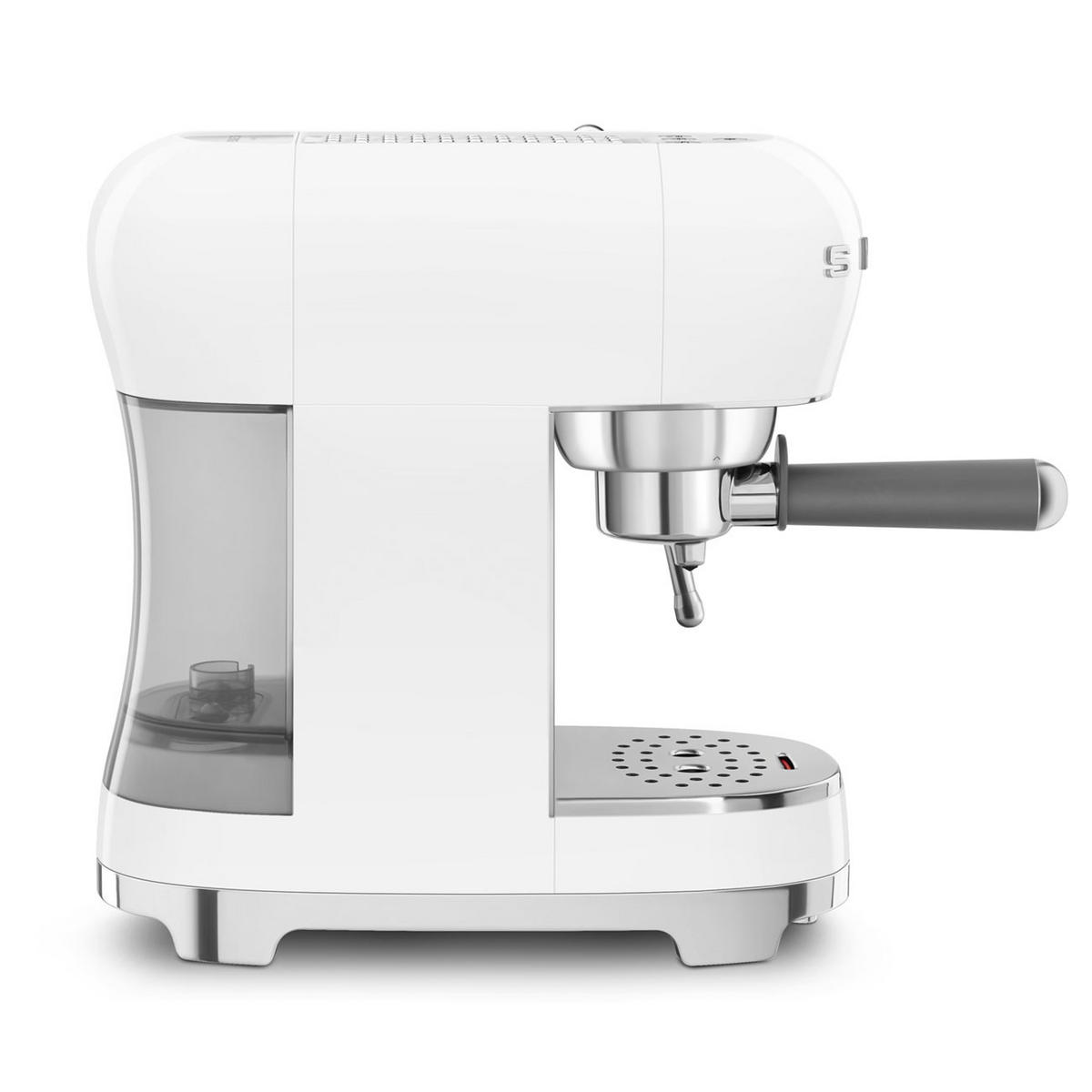 ESPRESSOMASCHINE 50´s Style  - Weiß, Design, Kunststoff/Metall (14,9/33/32,9cm) - SMEG