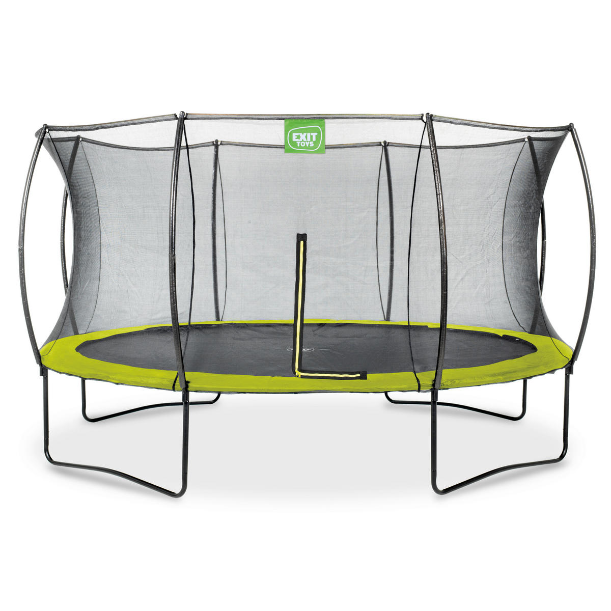 TRAMPOLIN  - Grün, KONVENTIONELL, Kunststoff/Metall (427/267cm) - EXIT Toys
