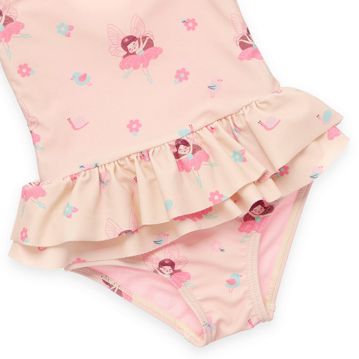 BADEANZUG - Creme, Basics, Textil (86/92null) - Patinio