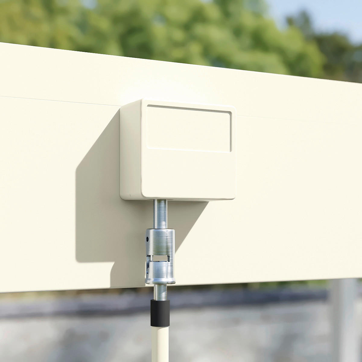 PERGOLA 300/530/255 cm Aluminium  - Perlmutt, Basics, Metall (300/530/255cm) - Gardenson