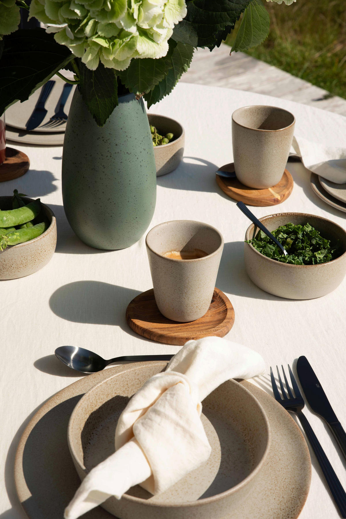 BECHER RAW Sandy Beige  - Beige, Basics, Keramik (9/10/9cm) - Aida