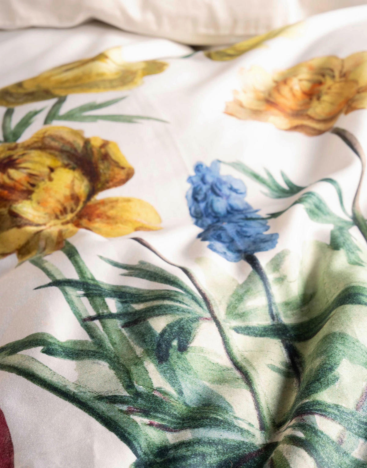 BETTWÄSCHE Viola Satin 155/220 cm  - Creme, KONVENTIONELL, Textil (155/220cm) - Essenza