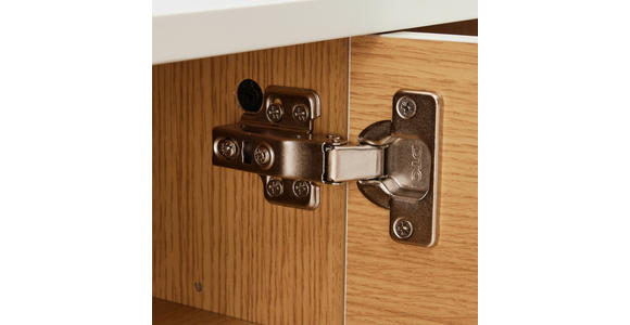 LOWBOARD  in 200/30/40 cm  - Eichefarben/Weiß, Design, Holzwerkstoff (200/30/40cm) - Xora