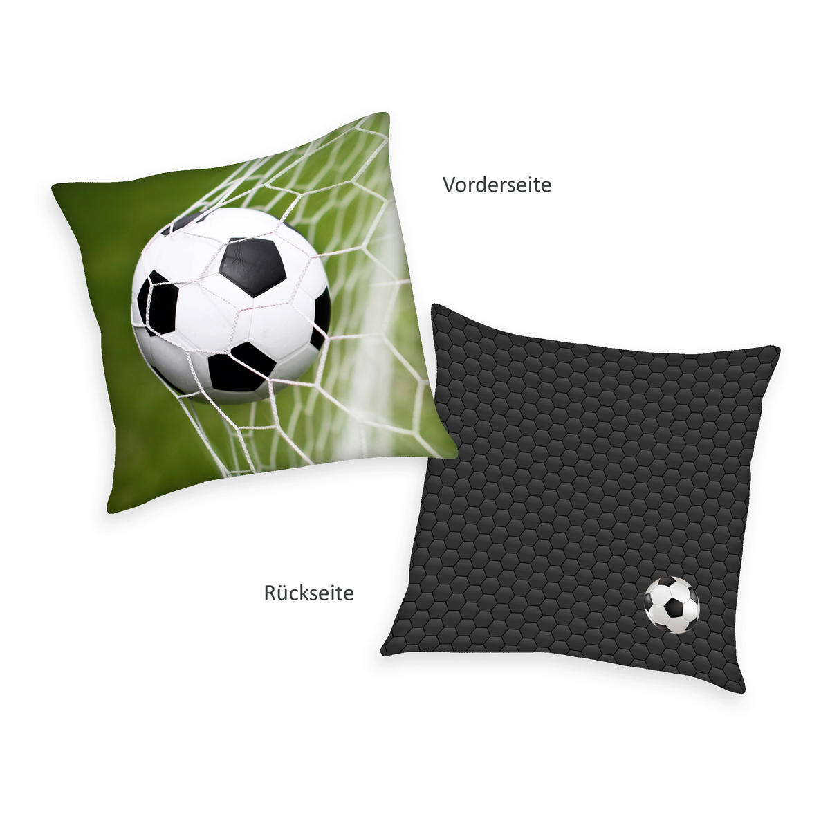 UKRASNI JASTUČIĆ   40/40 cm     - zelena, tekstil (40/40cm)