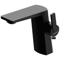 WASCHTISCHARMATUR 164 1000 S  - Schwarz, MODERN, Metall (3,5/15,3/18cm) - Dieter Knoll