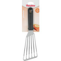 SÜTŐLAPÁT - fekete/ezüstszínű, műanyag/fém (27/7,5/1cm) - Metaltex