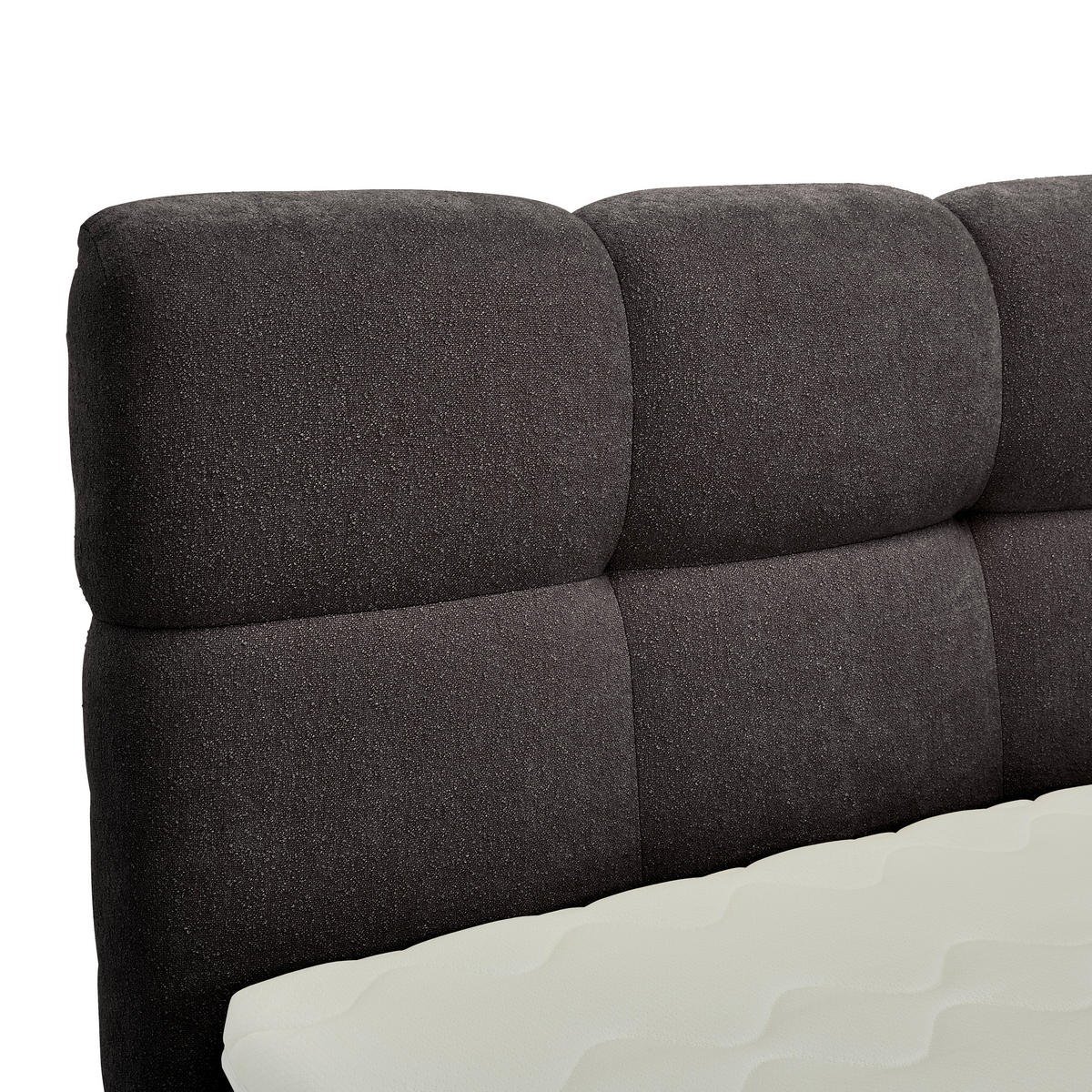 BOXBETT 160/200 cm  in Anthrazit  - Anthrazit/Schwarz, Design, Holz/Kunststoff (160/200cm) - Moderano