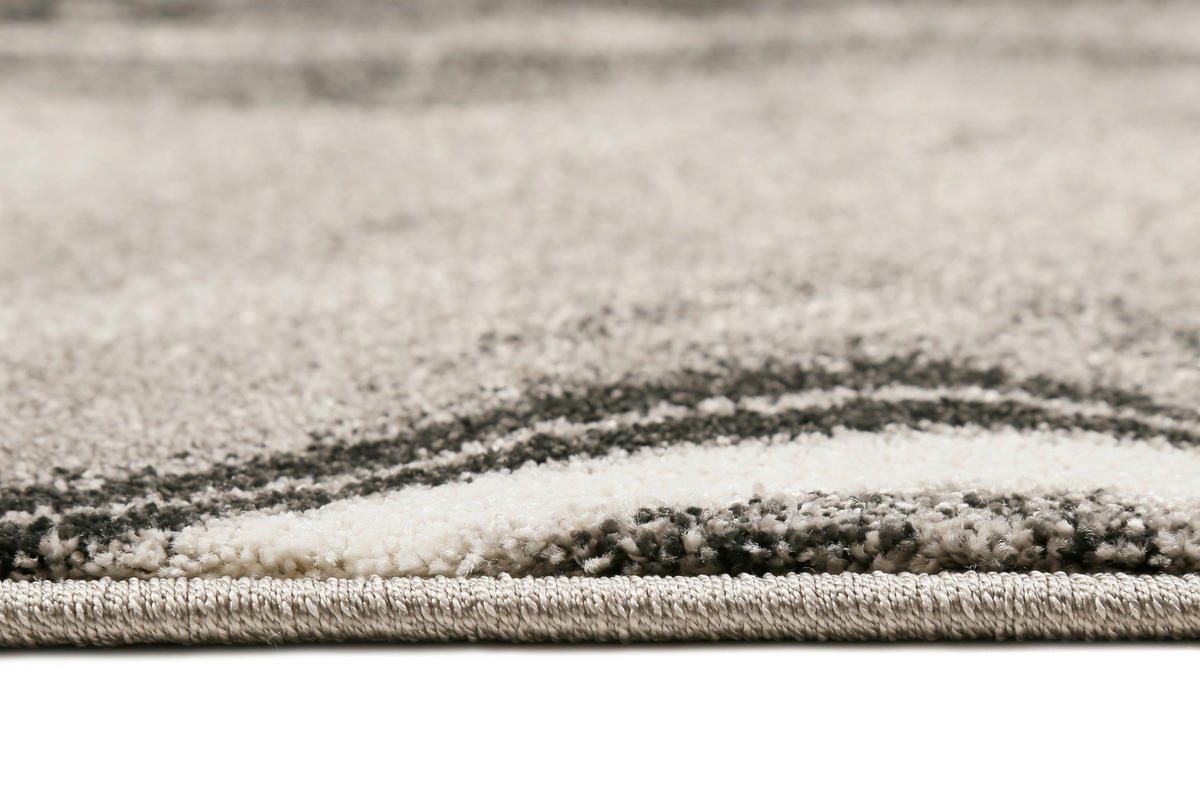 WEBTEPPICH 120/170 cm Voyage Grau, Hellgrau, Dunkelgrau  - Dunkelgrau/Hellgrau, KONVENTIONELL, Textil (120/170cm) - WECON HOME