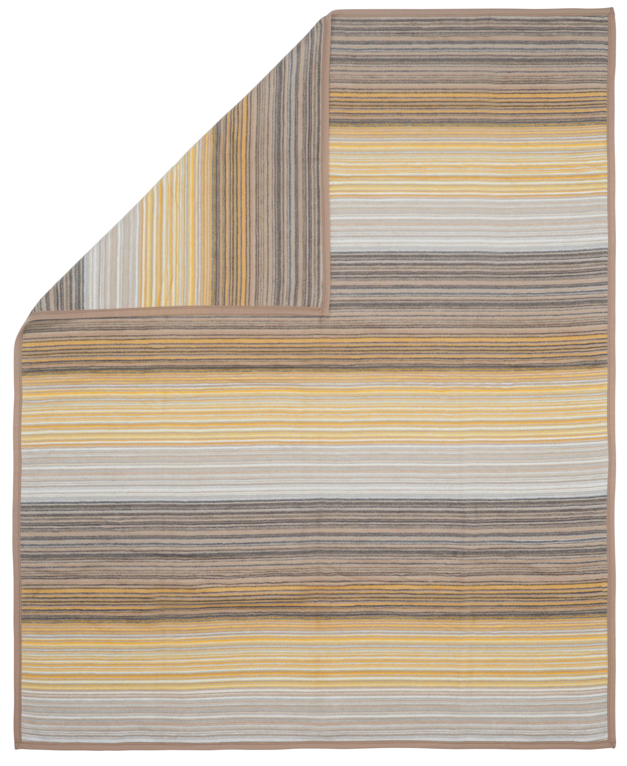 WOHNDECKE 150/200 cm  - Gelb/Creme, KONVENTIONELL, Textil (150/200cm) - Novel