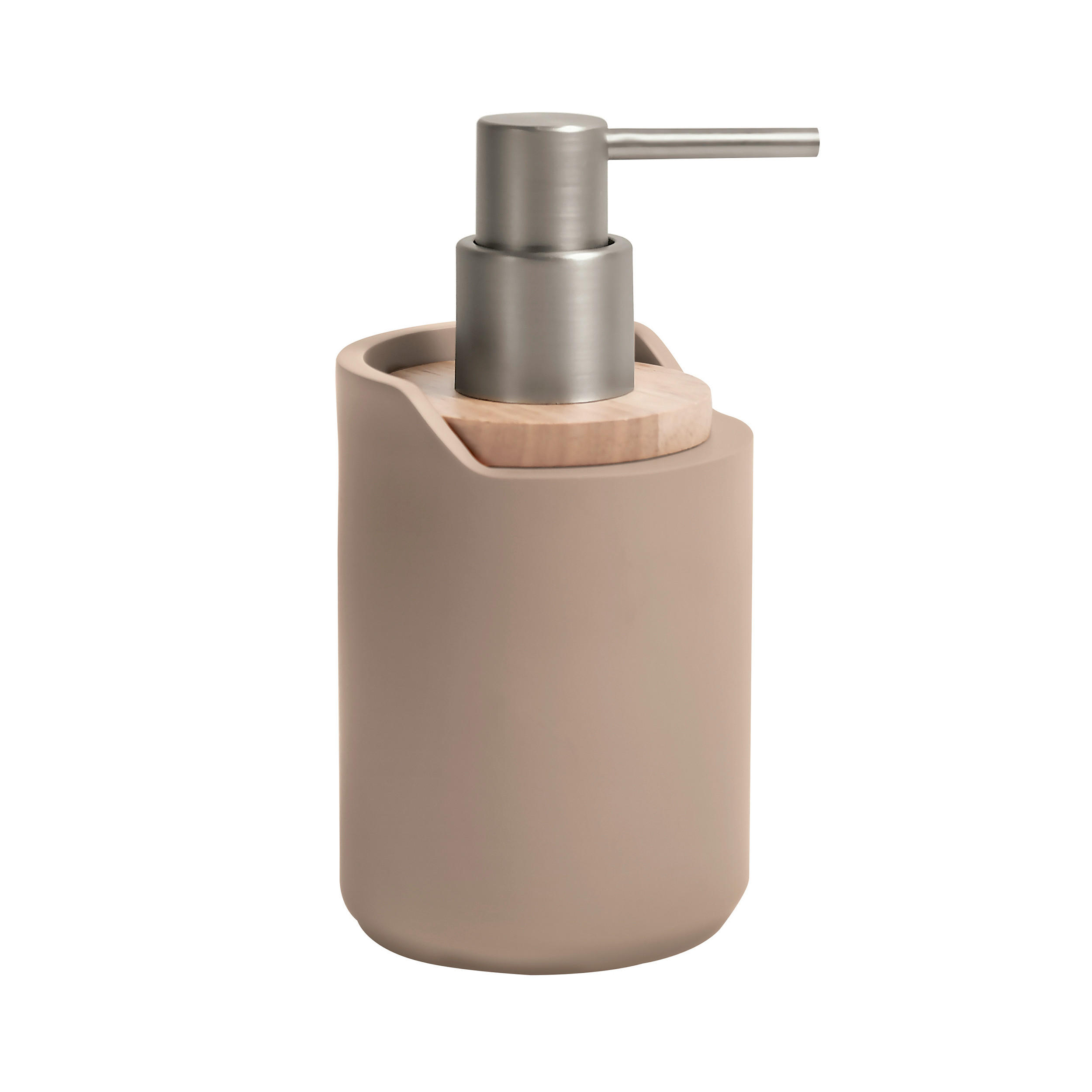 SEIFENSPENDER Kunststoff  - Cappuccino, Basics, Kunststoff (7,8/15,3cm) - Spirella