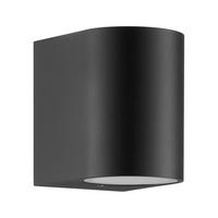 AUßENWANDLEUCHTE 6,6/9/9,2 cm  - Schwarz, Design, Metall (6,6/9/9,2cm) - Nordlux