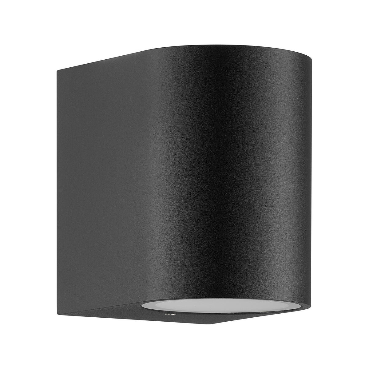 AUßENWANDLEUCHTE 6,6/9/9,2 cm  - Schwarz, Design, Metall (6,6/9/9,2cm) - Nordlux