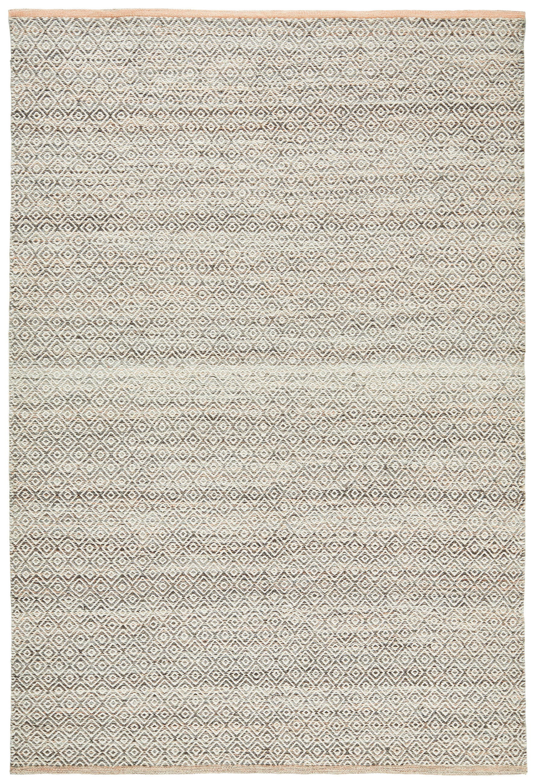 RUČNO TKANI TEPIH 160/230 cm   boje hrđe  Jupiter  - boje hrđe, Natur, tekstil (160/230cm) - Linea Natura