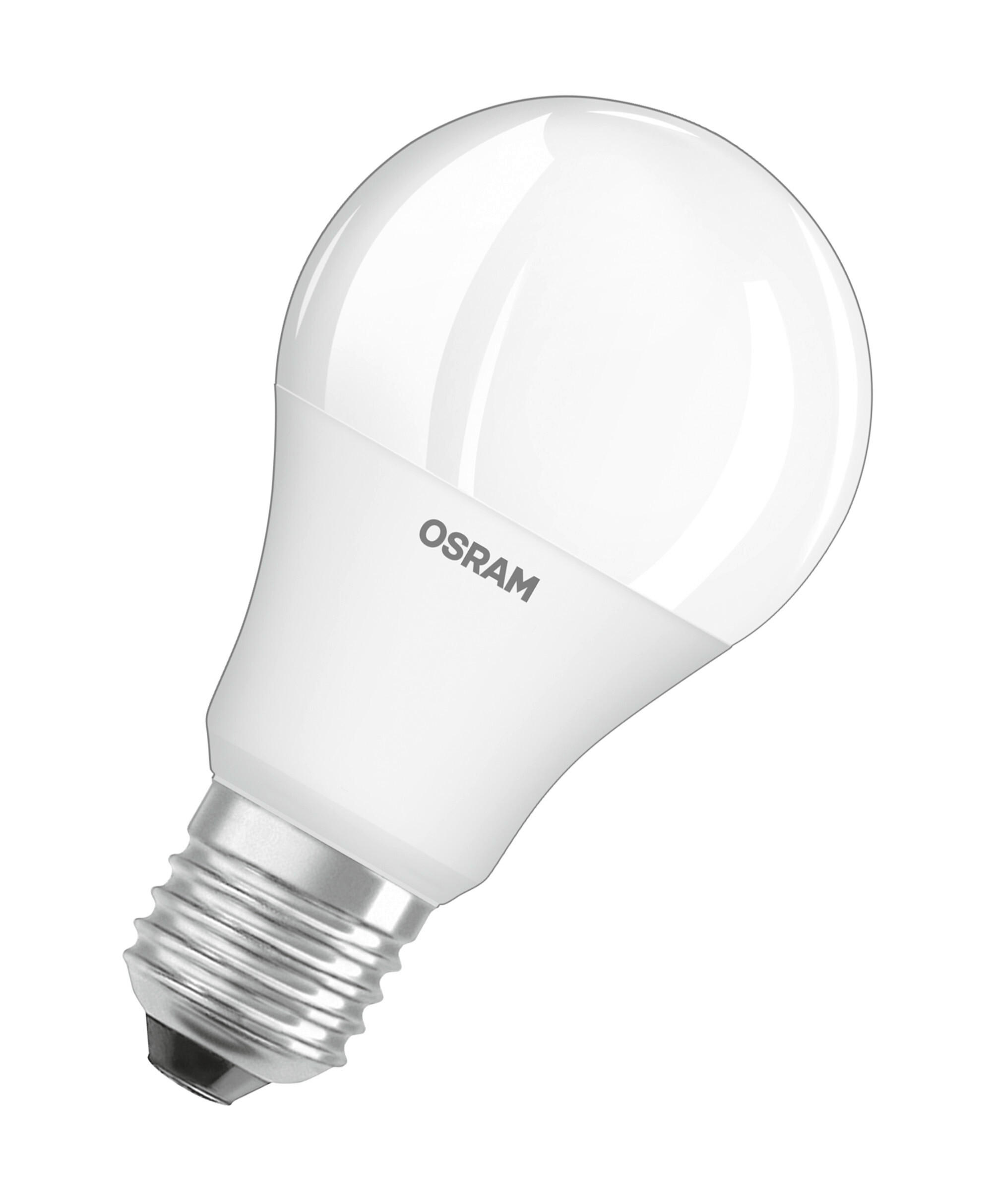 LED-LEUCHTMITTEL   E27 9,7 W 806 lm  - Weiß, Basics, Kunststoff (6/10,8cm) - Osram