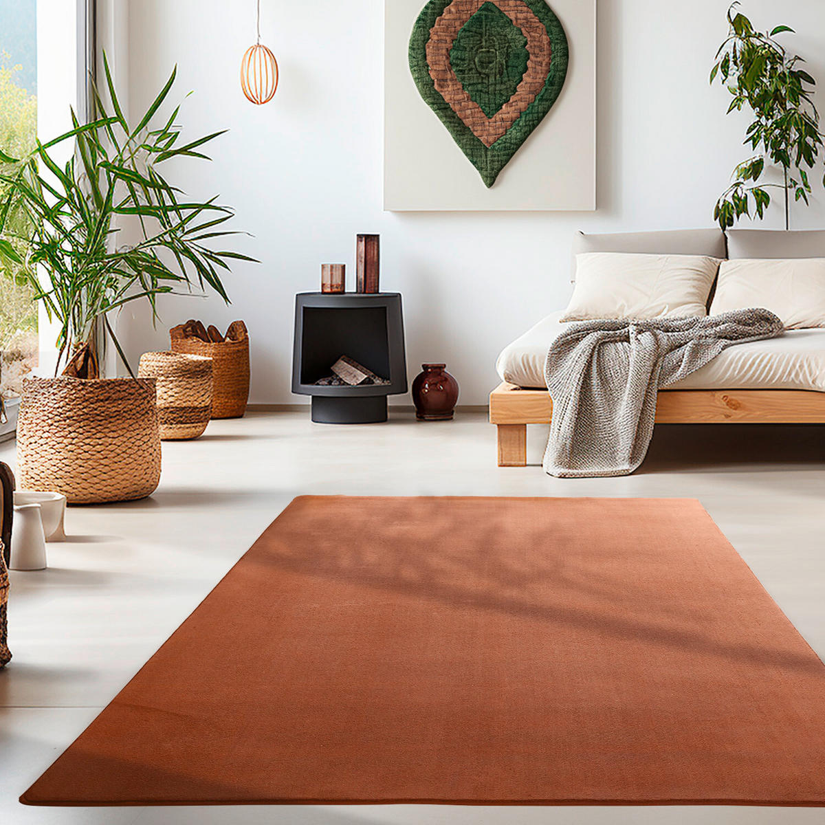 FLACHWEBETEPPICH 200/290 cm Sky Braun  - Braun, Design, Textil (200/290cm) - Novel