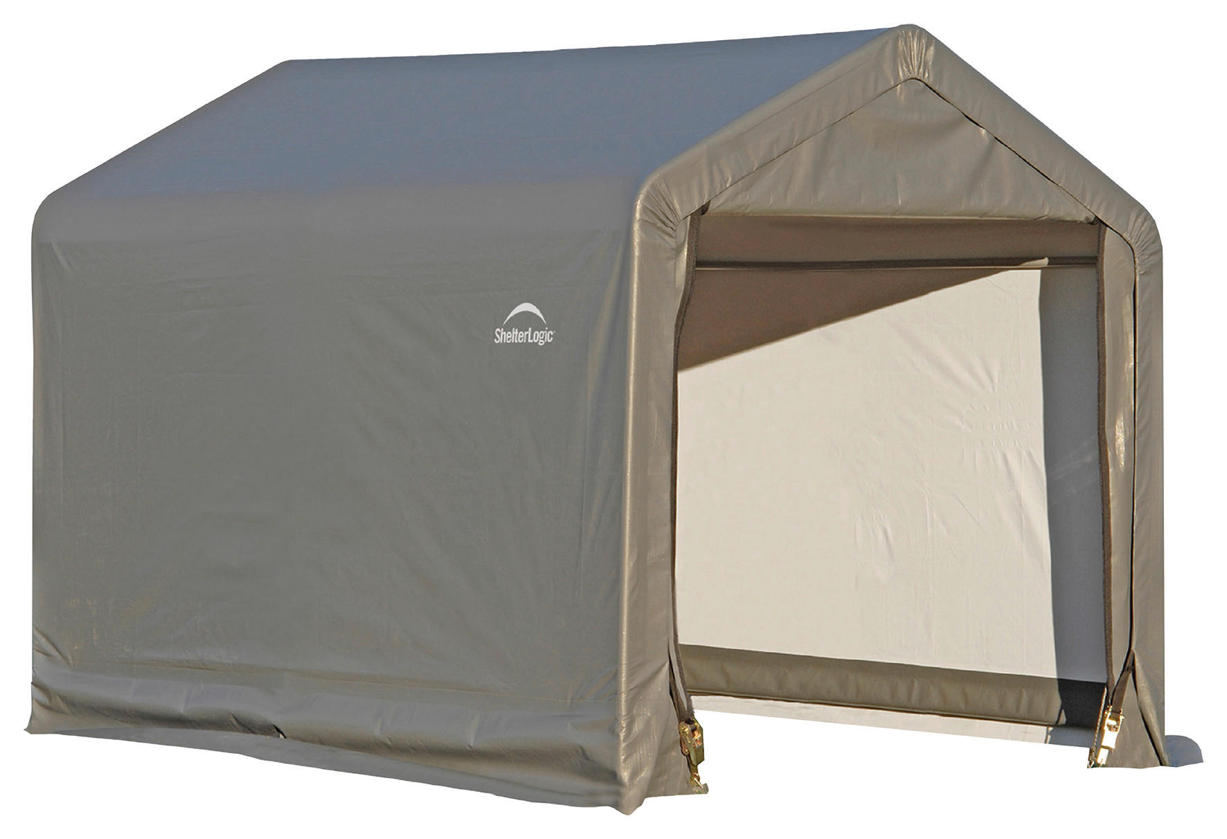 ZELTGARAGE 180/200/300 cm  - Grau, Basics, Kunststoff (180/200/300cm) - Ambia Garden