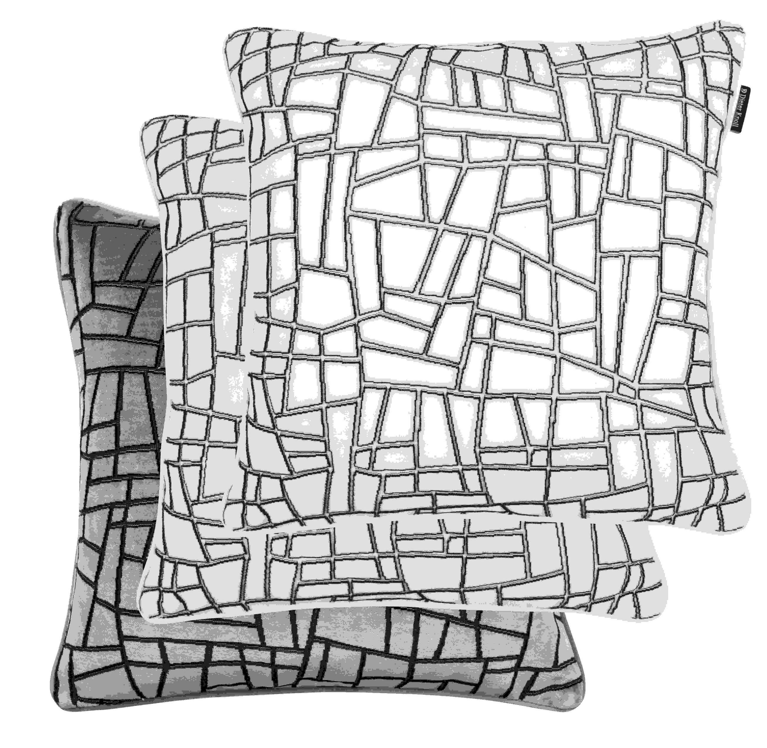 JASTUČNICA 45/45 cm    CRUZADO  - ecru, tekstil (45/45cm) - Dieter Knoll