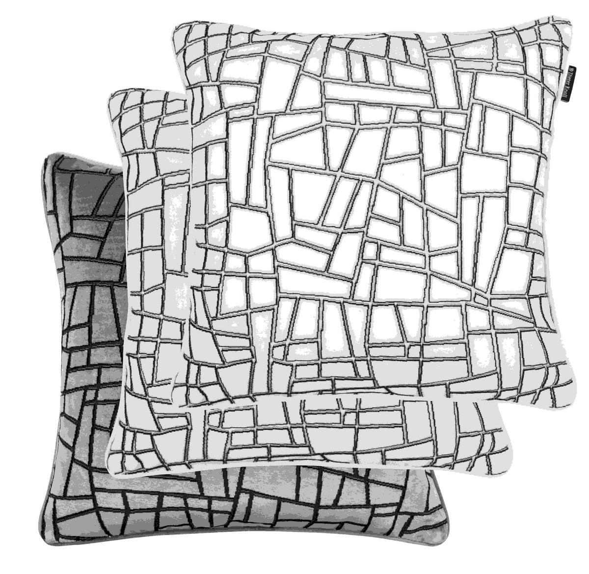 JASTUČNICA 45/45 cm    CRUZADO  - ecru, tekstil (45/45cm) - Dieter Knoll