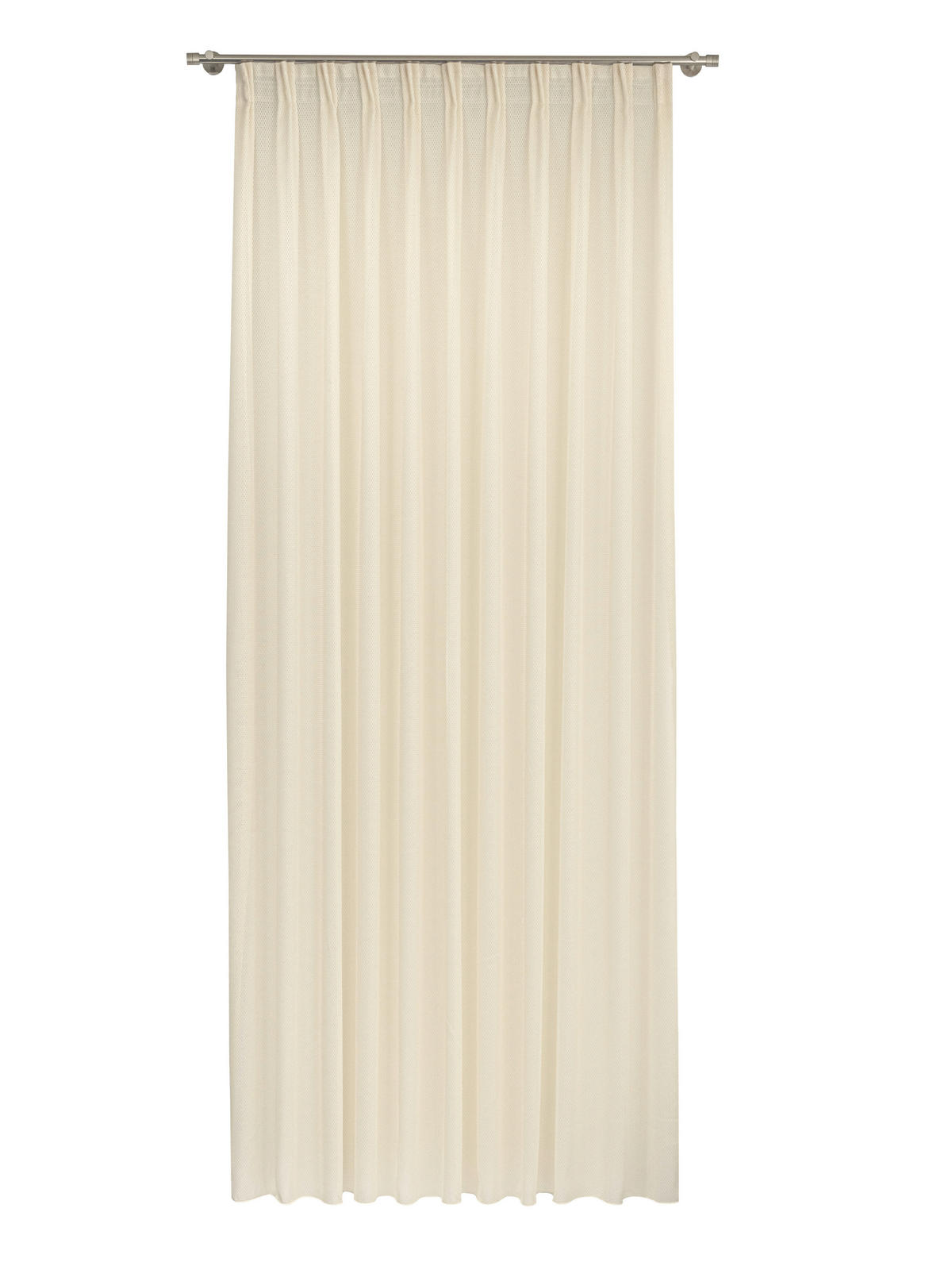 HÁLÓS FÜGGÖNY fm - bézs, Basics, textil (300cm)