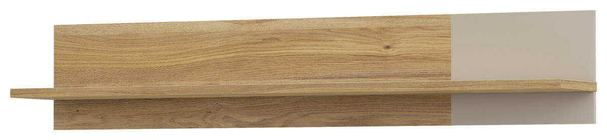STENSKI PANEL - barve hrasta/peščene barve, Moderno, leseni material (140/25,6/21,9cm) - Hom`in
