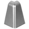 AUßENECKE Silberfarben  - Silberfarben, Basics, Kunststoff (2,01/3,96cm) - Homeware