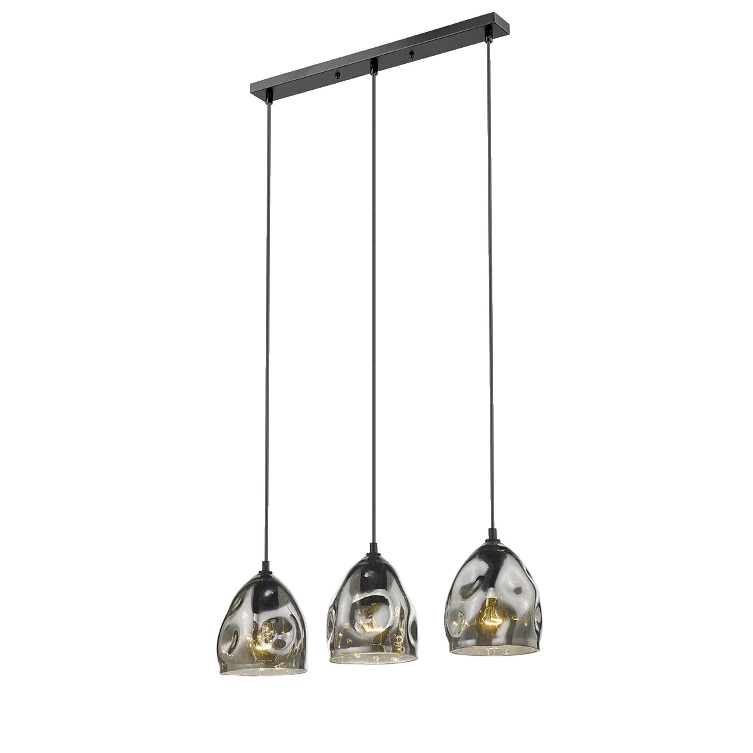 HÄNGELEUCHTE 61/15/137 cm    - Hellgrau, Basics, Glas (61/15/137cm)