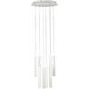 LED-PENDELLEUCHTE 40/200 cm  - Weiß, Design, Metall (40/200cm) - Fabas Luce