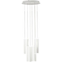 LED-PENDELLEUCHTE 40/200 cm  - Weiß, Design, Metall (40/200cm) - Fabas Luce