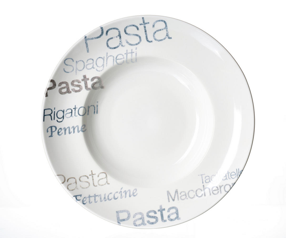 PASTATALLRIK 30 cm  - ljusgrå, Lifestyle, keramik (30cm) - Ritzenhoff Breker