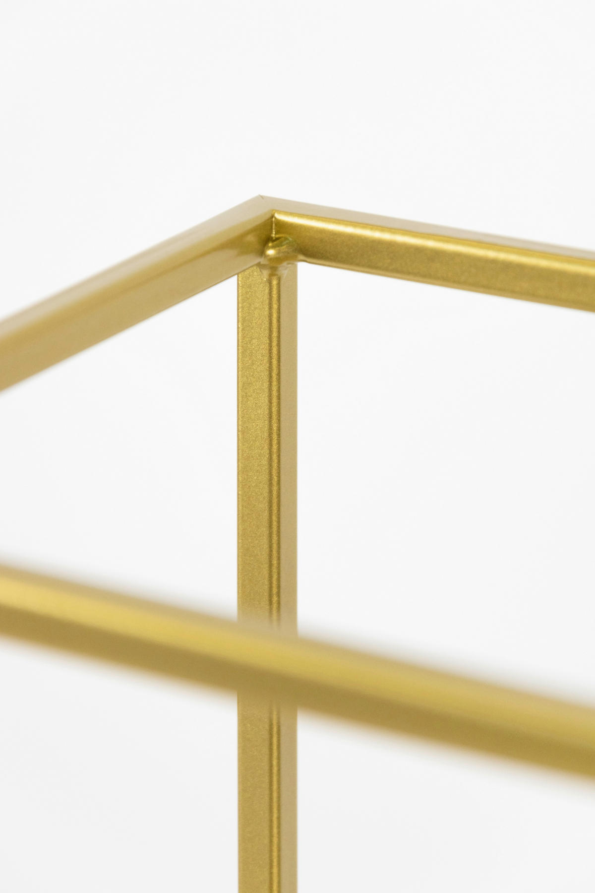 BLUMENSTÄNDER Metall  - Goldfarben, Basics, Metall (19/62/19cm)