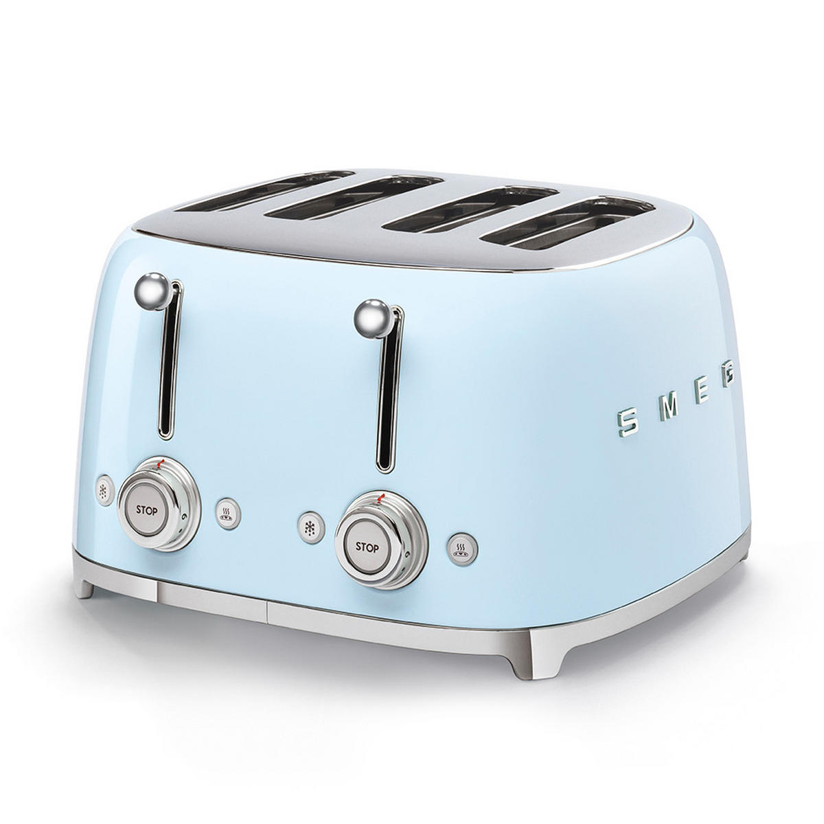 TOASTER  - Pastellblau, Basics, Metall (30/20/33cm) - SMEG