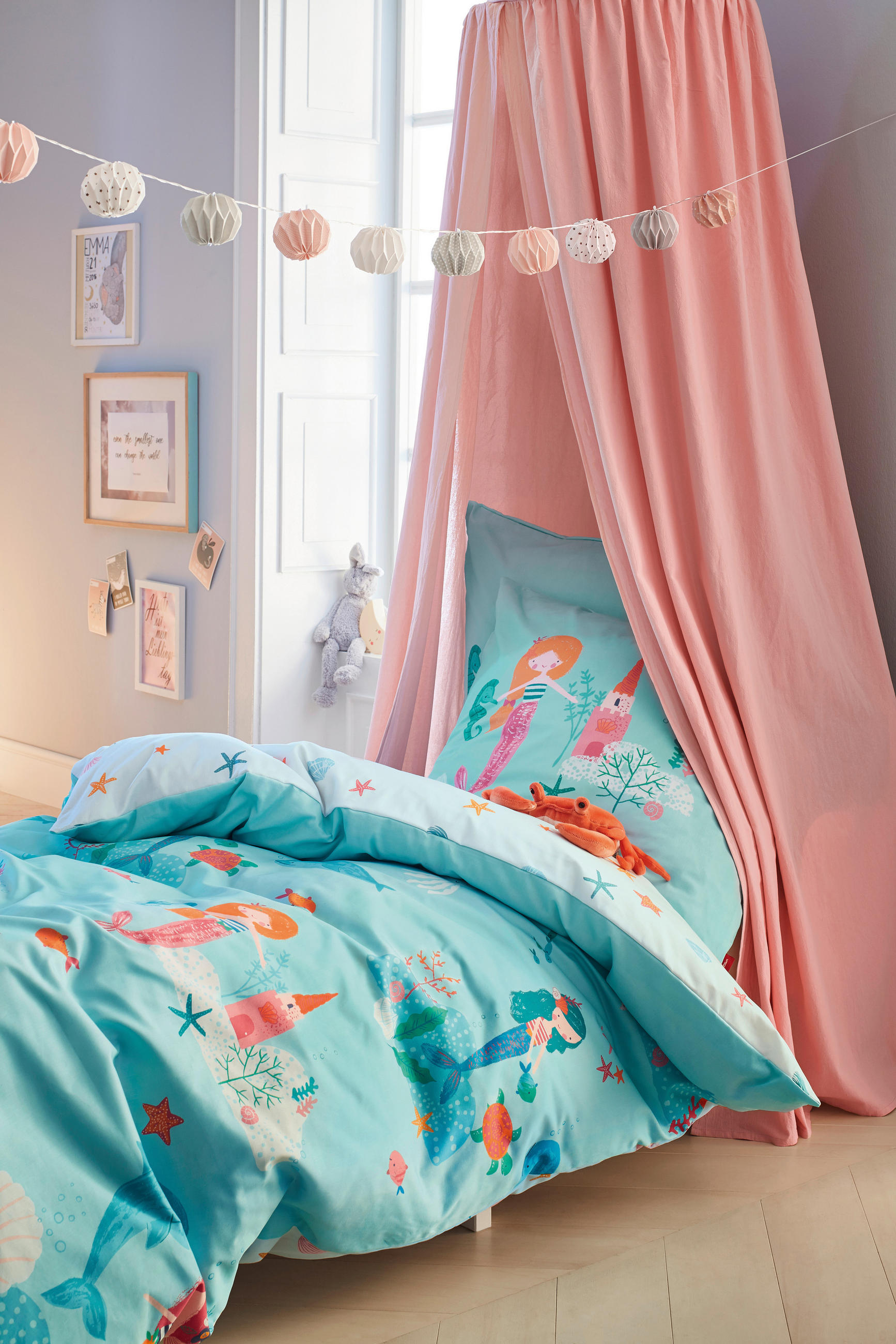 BABYBETTWÄSCHE 100/135 cm  - Türkis/Multicolor, Basics, Textil (100/135cm) - S. Oliver