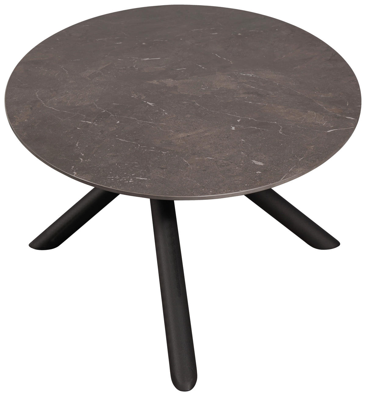 MĂSUțĂ DE CAFEA metal, ceramică 130/75/42 cm   - maro închis/negru, Design, ceramică/metal (130/75/42cm) - Novel