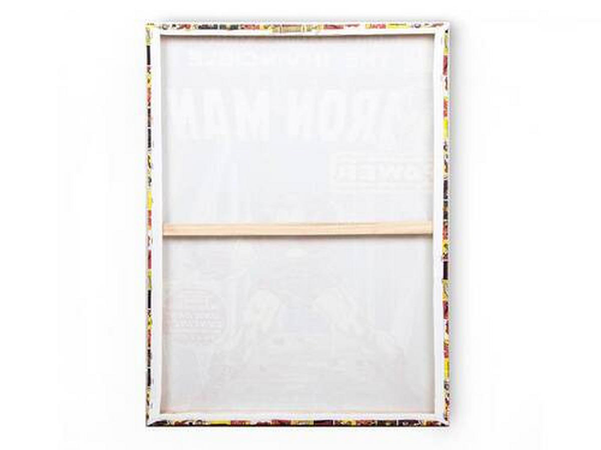LEINWANDBILD Menschen 50/70/2.5 cm  - Gelb/Rot, Basics, Wellpappe/Textil (50/70/2.5cm)