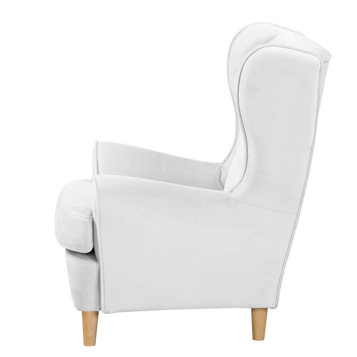 KINDERSESSEL Scandi Mini  - Weiss, Design, Textil (60/74/69cm) - Livetastic