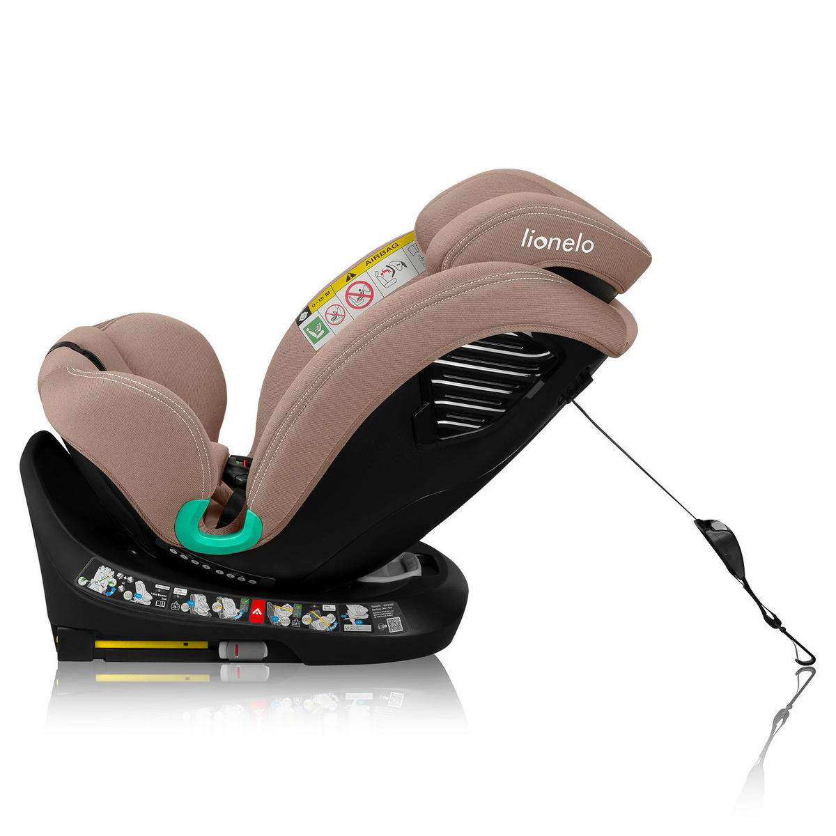 KINDERAUTOSITZ Bastiaan One i-Size   - Beige, Basics, Kunststoff (44.5/60/81cm) - Lionelo