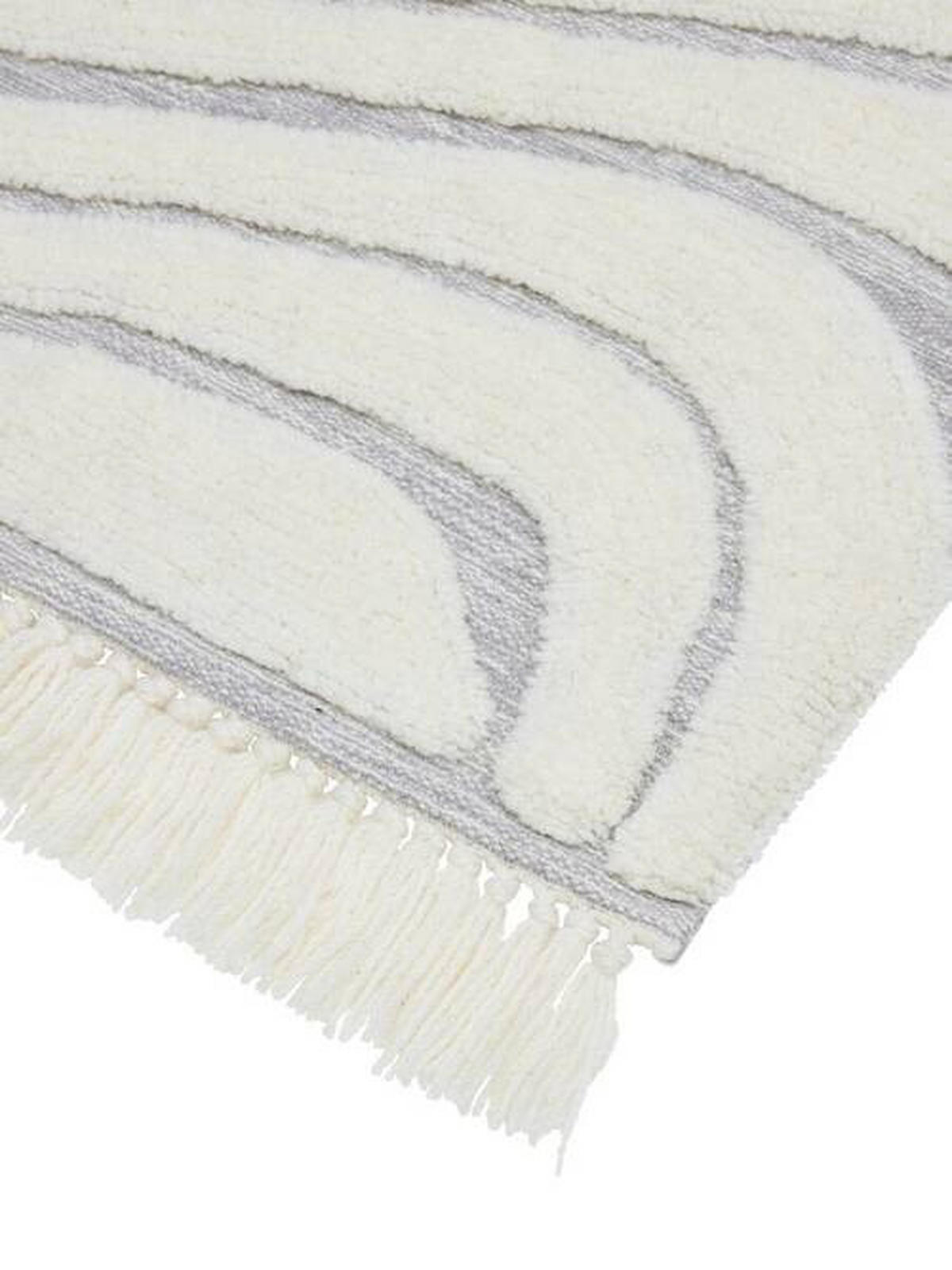 FLACHWEBETEPPICH 60/110 cm Grau  - Grau, Design, Textil (60/110cm) - Svanefors