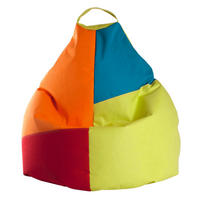 SITZSACK 220 l  - Blau/Gelb, Design, Textil (110/70/110cm)
