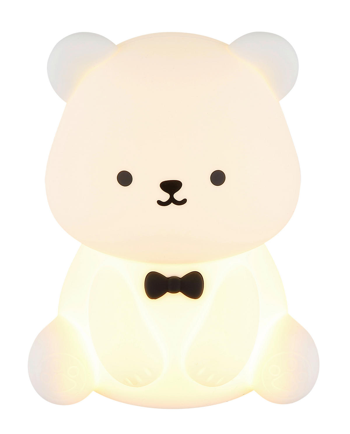 LED SVJETILJKA STOLNA TEDDY  - bijela/crna, Design, plastika (10,3/9,9/12,9cm)