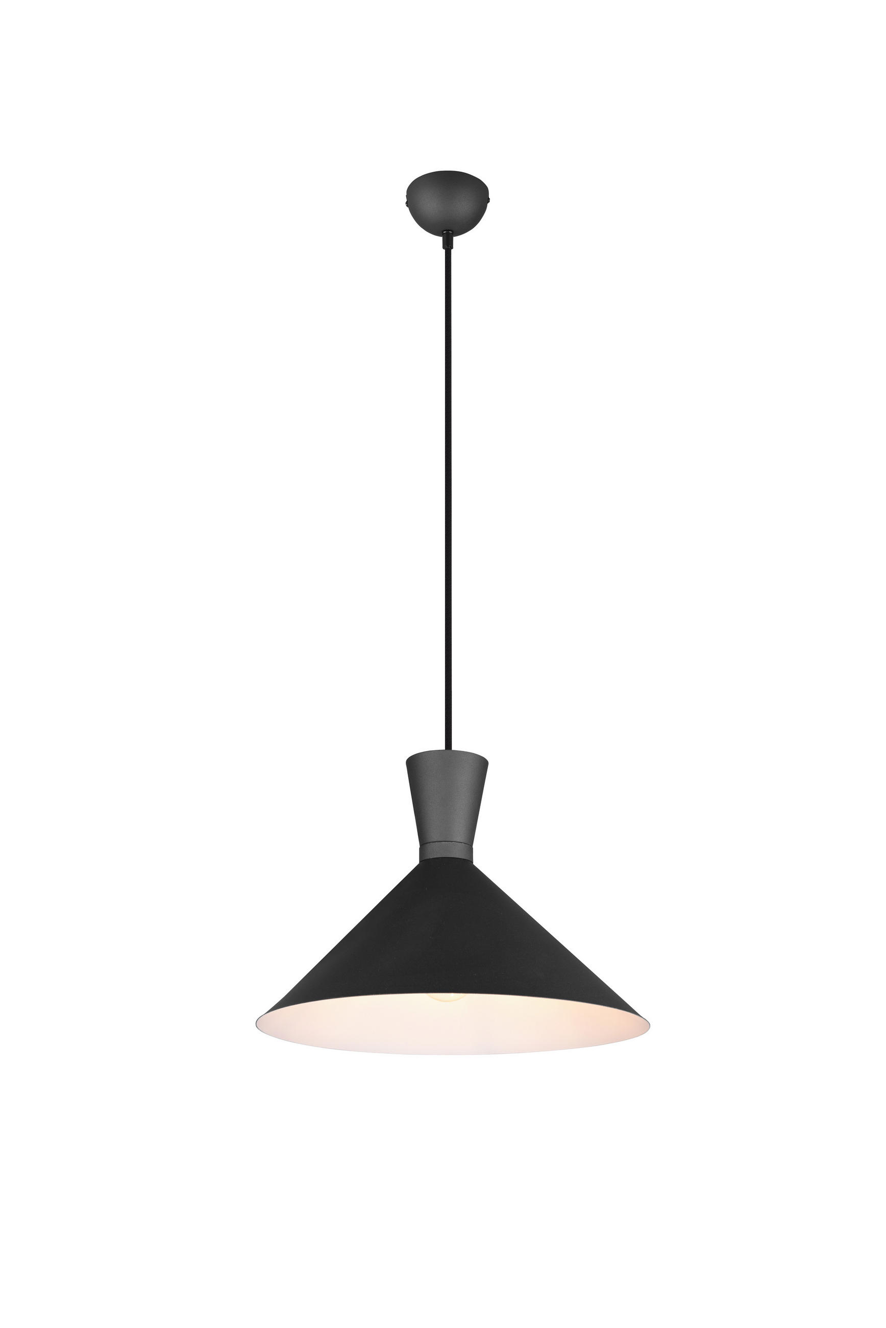 SVJETILJKA VISEĆA  35/150 cm      Enzo  - crna, Design, metal (35/150cm)