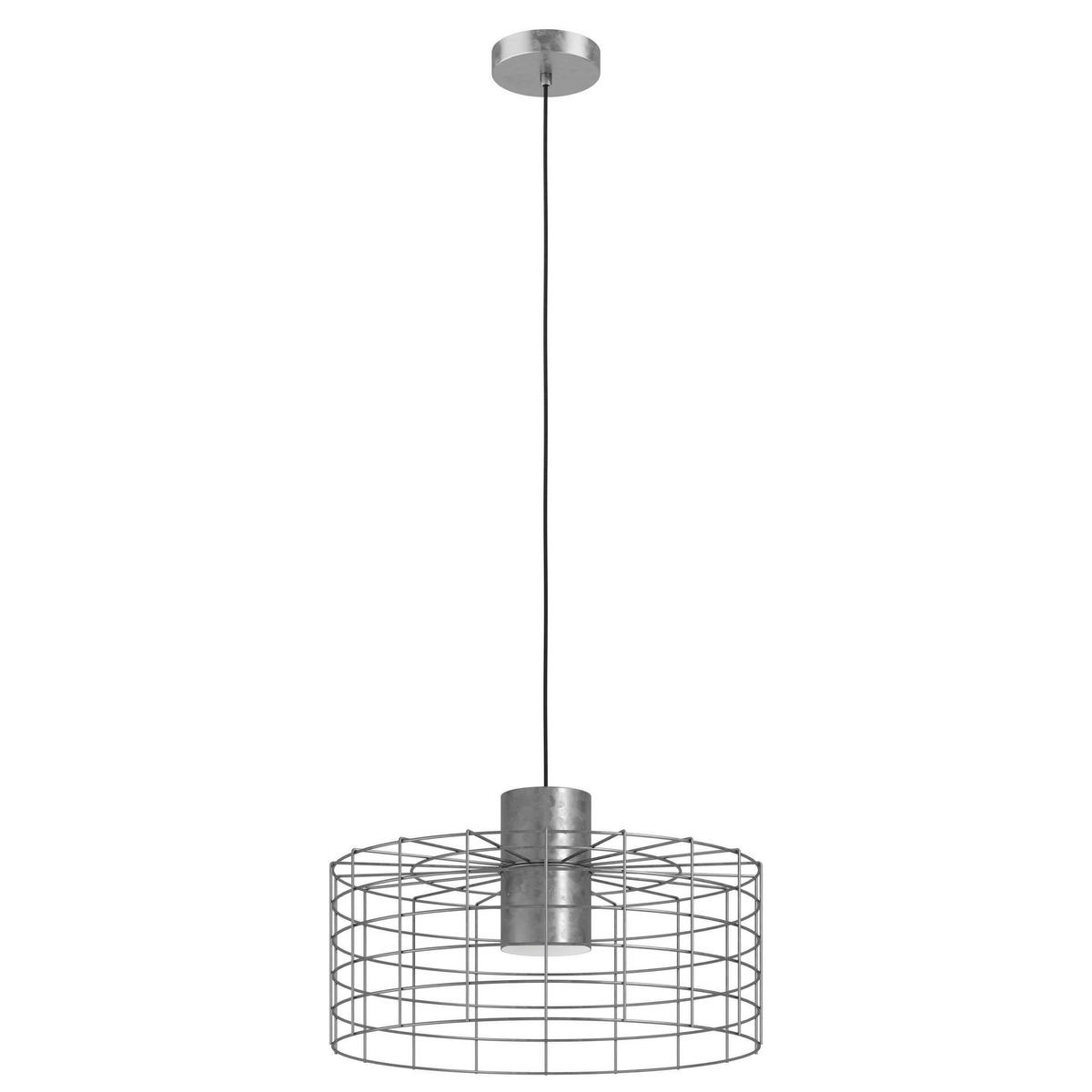 HÄNGLAMPA Milligan 48/110 cm  - vit, Basics, metall (48/110cm) - Eglo