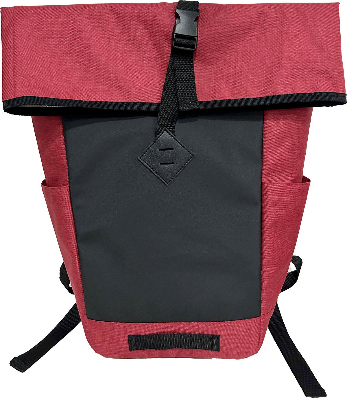 BATOH  - antracitová/červená, Basics, kov/textil (32,5/14,5/62,5cm) - Ambia Home