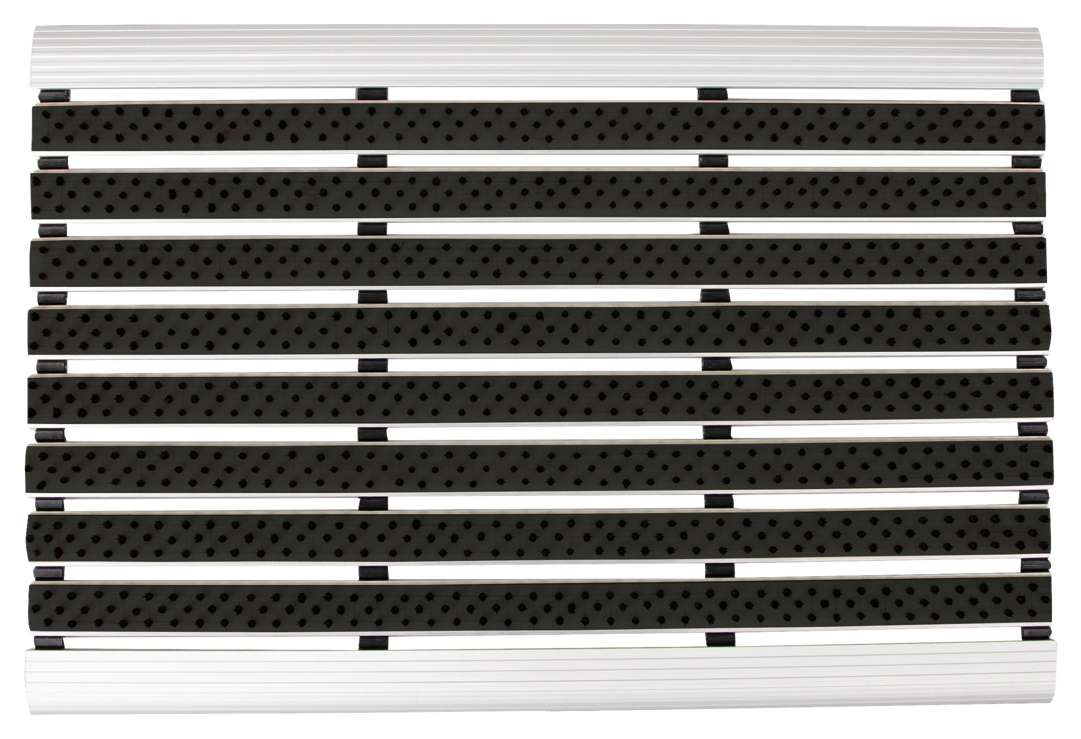 Esposa DVEŘNÍ ROHOŽKA, černá, barvy hliníku