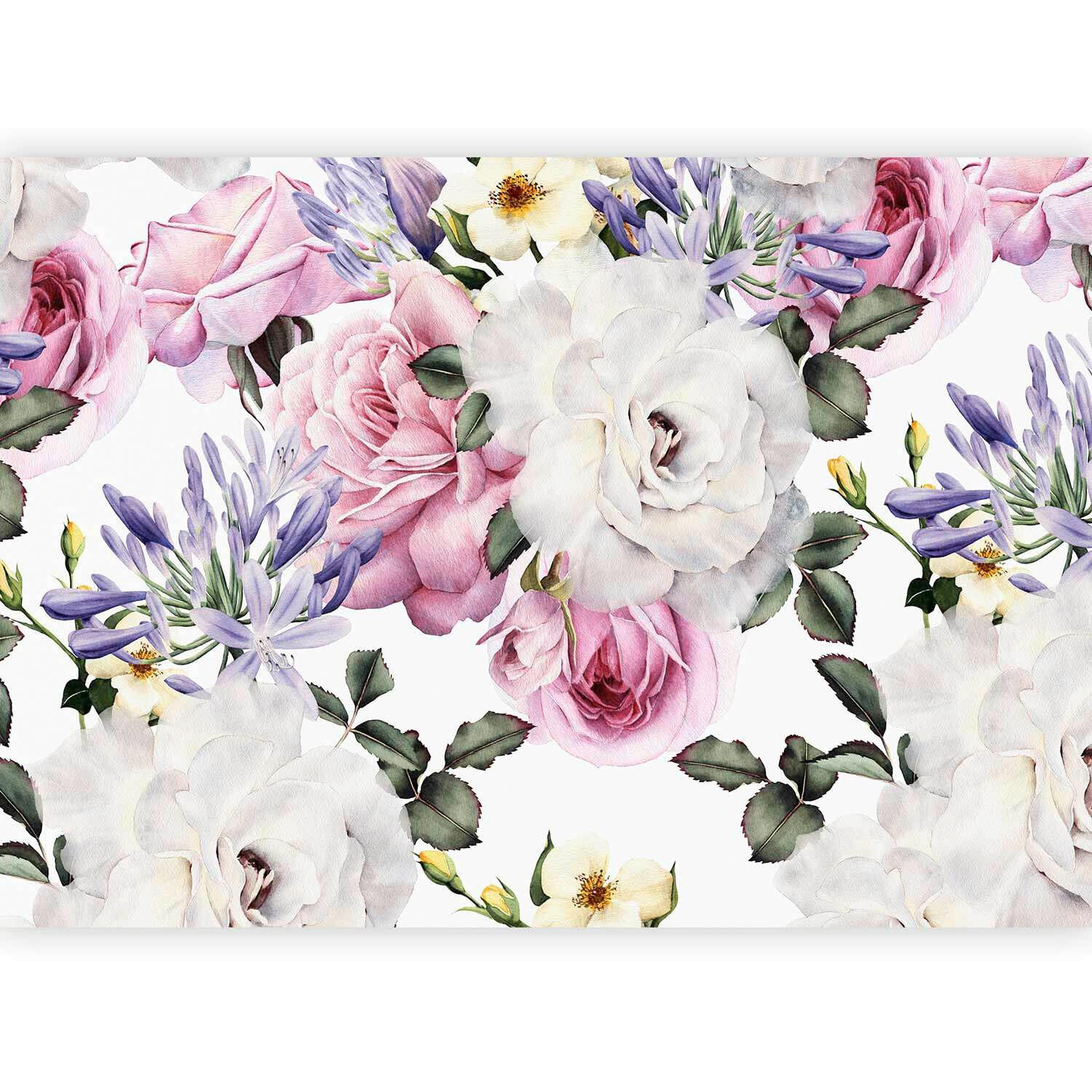 FOTOTAPETE  - Violett/Weiß, LIFESTYLE, Textil (400/280cm) - artgeist