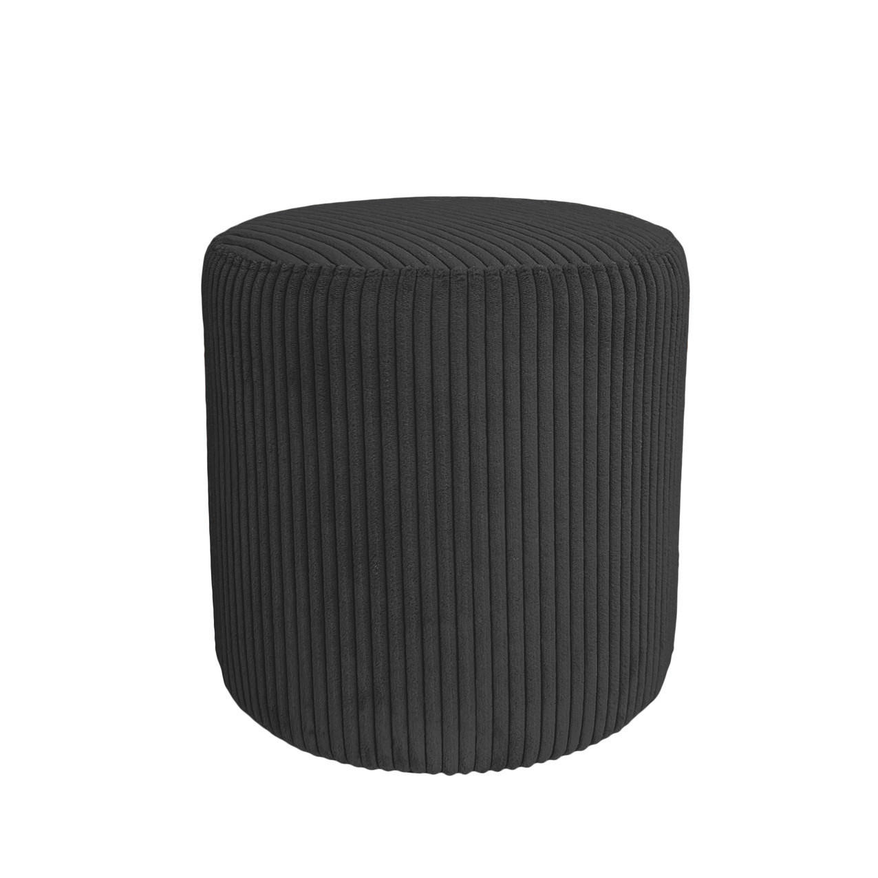 TABURE tekstil  tamno siva        - tamno siva/crna, Moderno, tekstil (38/38cm)