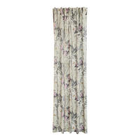 SCHLAUFENVORHANG blickdicht  - Grün, Basics, Textil (140/245cm)