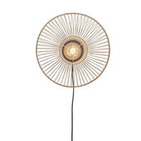 WANDLEUCHTE - Naturfarben, Trend (38/25/38cm) - Good & Mojo