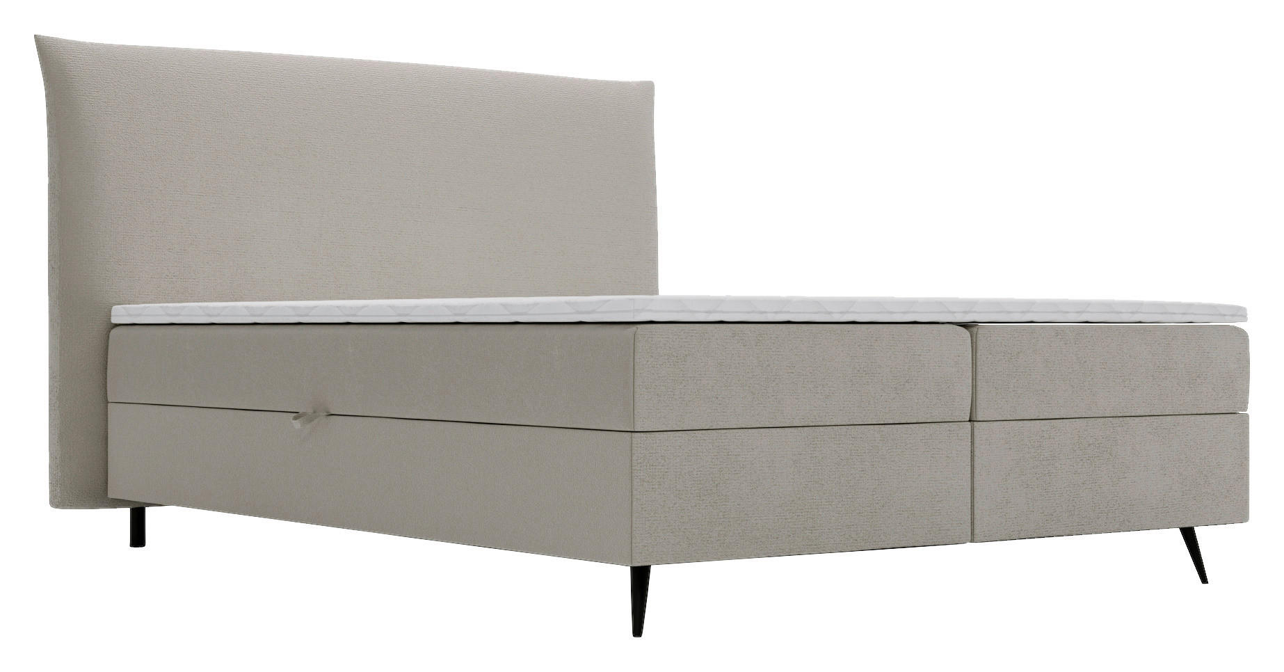 Boxbett mit Topper & Bettkasten 180x200 Foxy