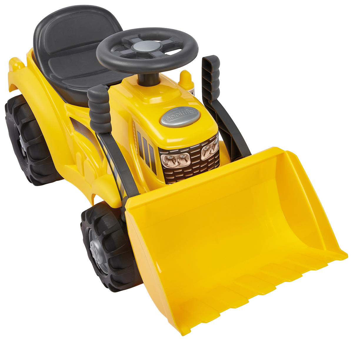 KINDERAUTO - Hellgelb, Basics, Kunststoff (66/28/32,5cm) - Simba